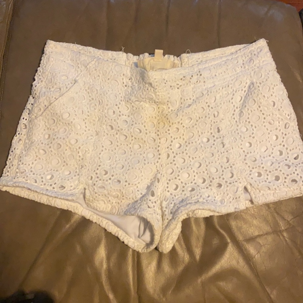 White shorts